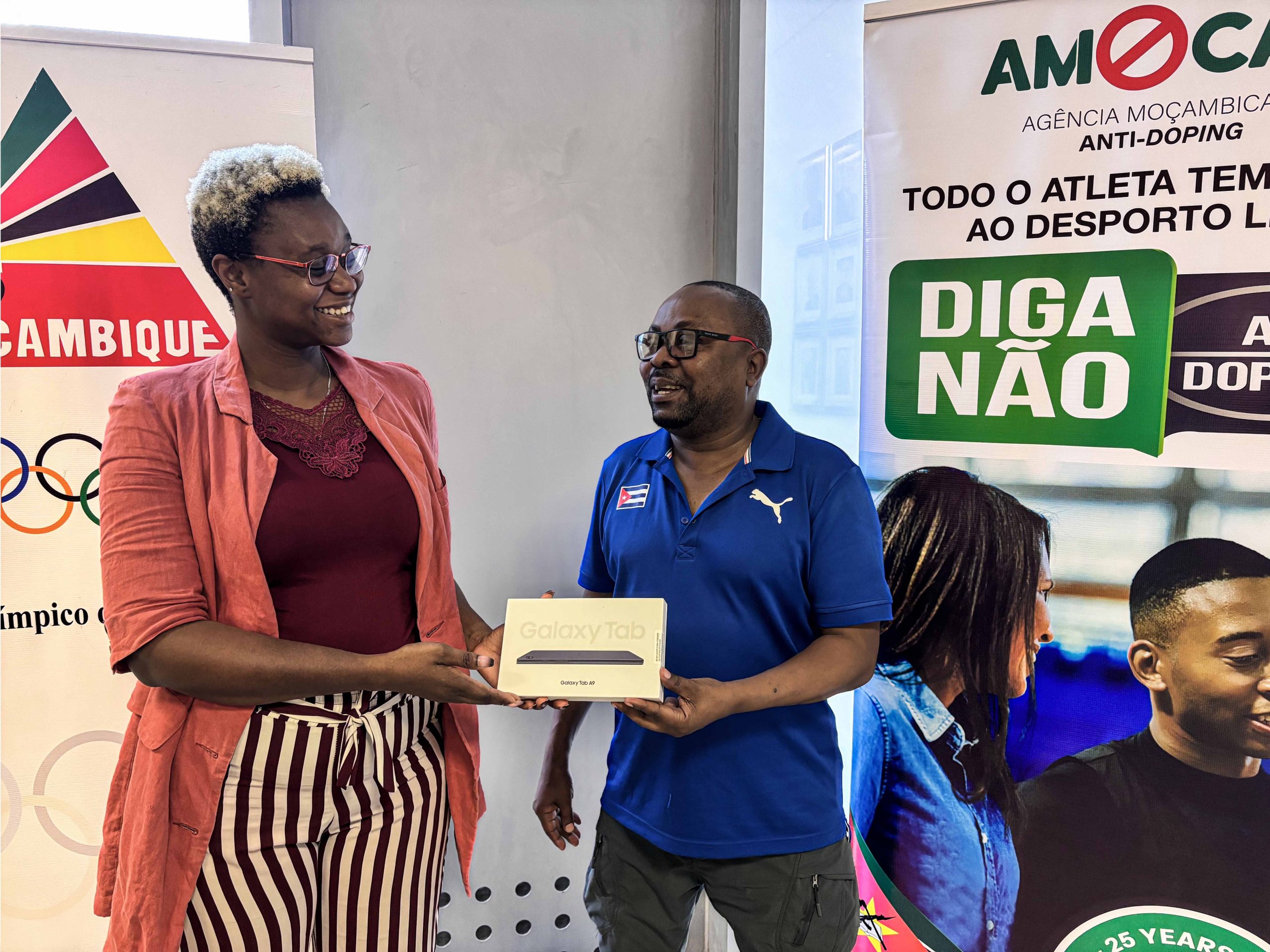COM reforça apoio à luta contra o doping em Moçambique