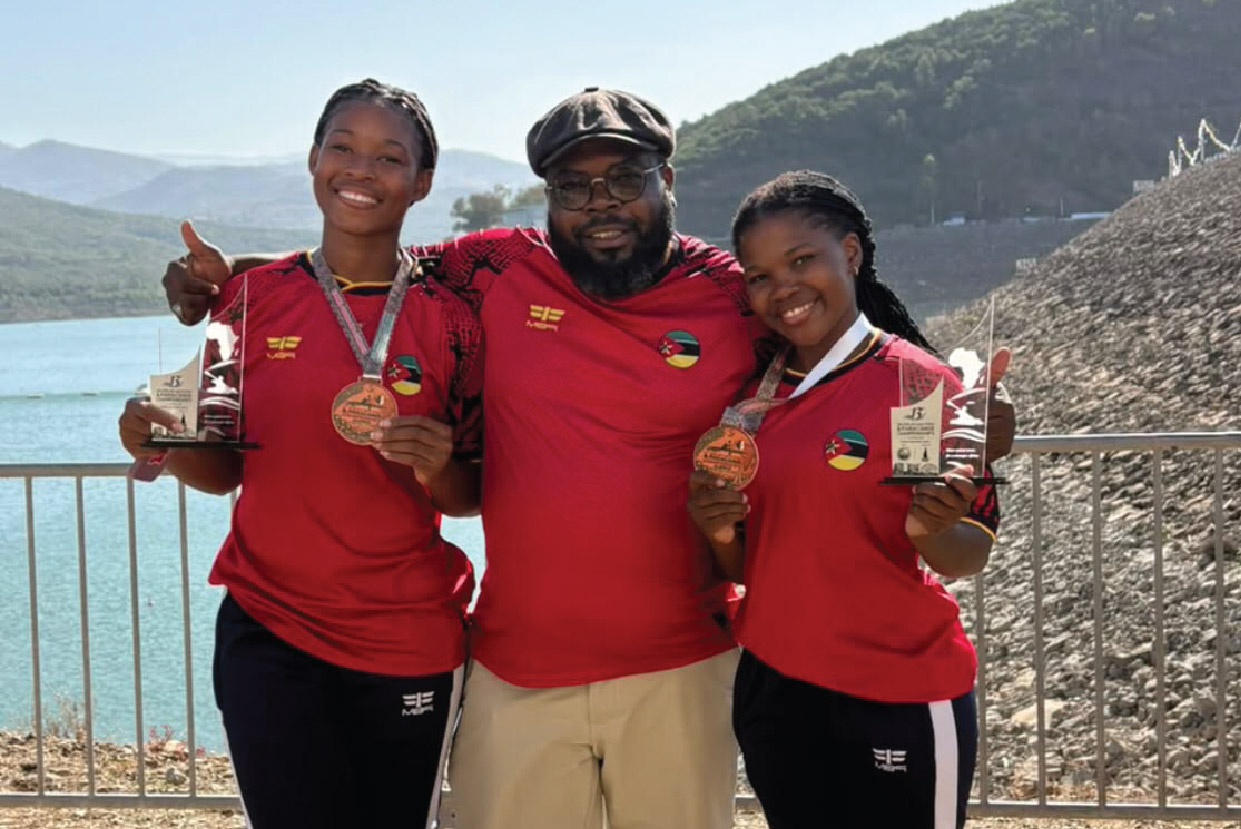 Neuzia Banze e Teresa Chianane conquistam Bronze no Campeonato Africano de Canoagem