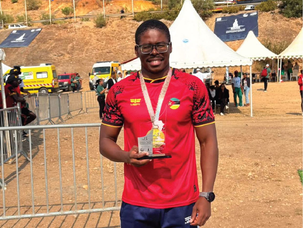 Joaquim Lobo conquista Ouro no Africano
